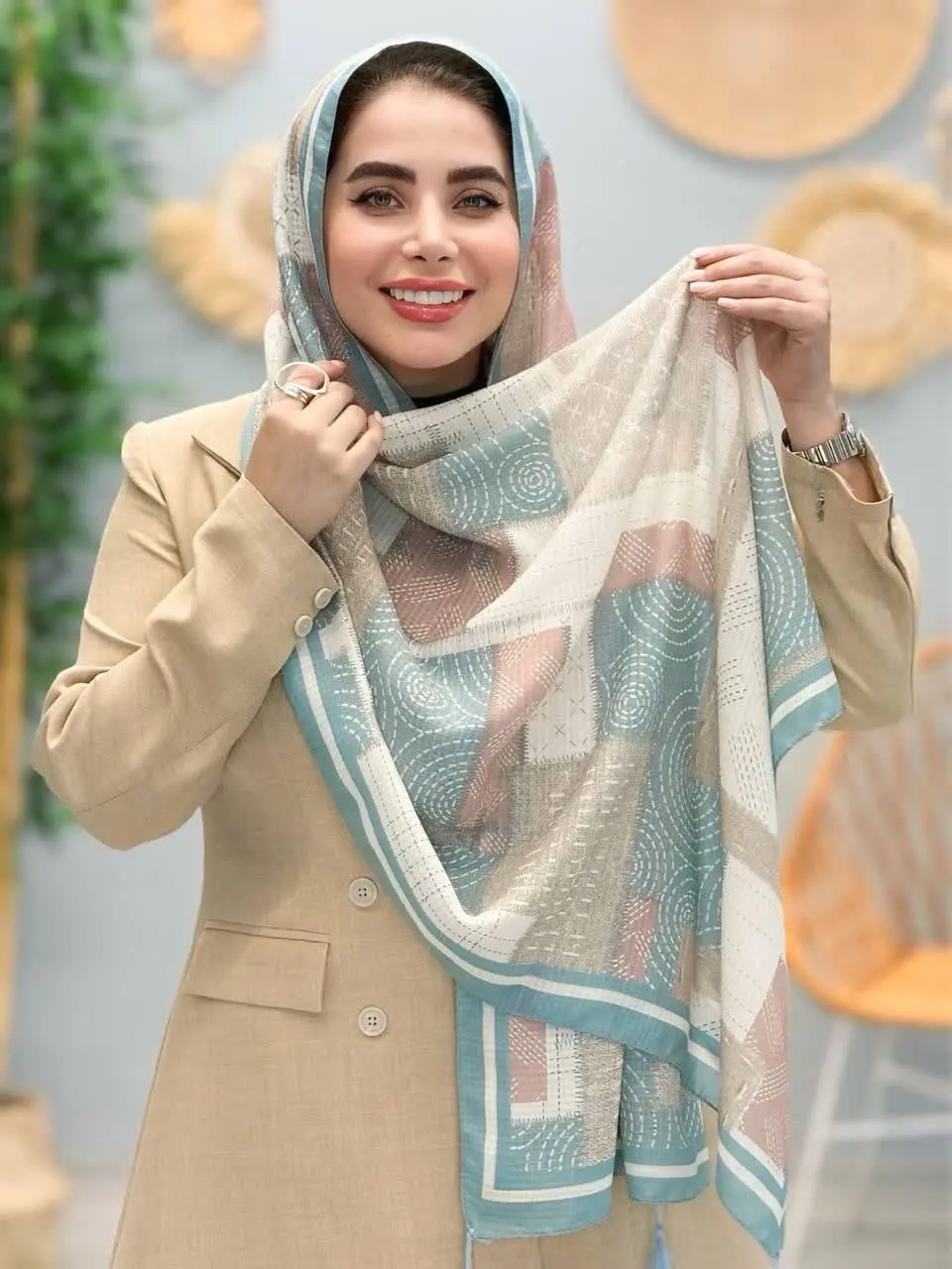 3459-شال رومنس